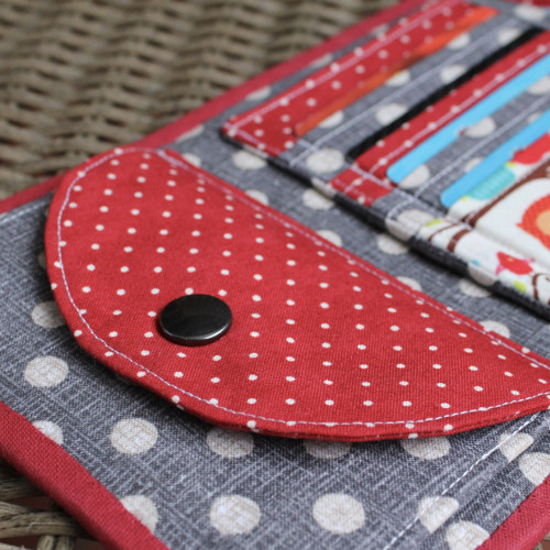 Peněženka "Dots in red and owls" — foto 4