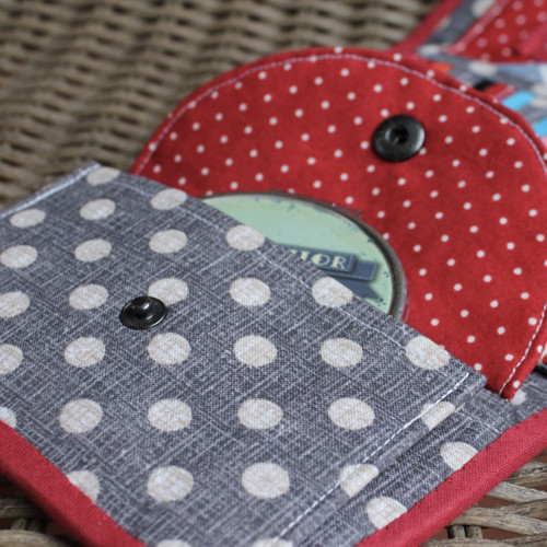Peněženka "Dots in red and owls" — foto 5
