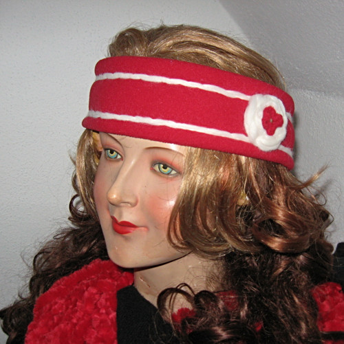 Čelenka červená 10414 — foto 2