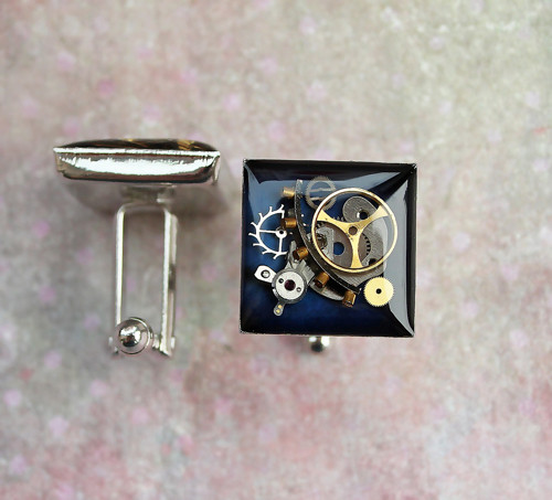 Manžetové knoflíčky /darkblue/ — foto 3