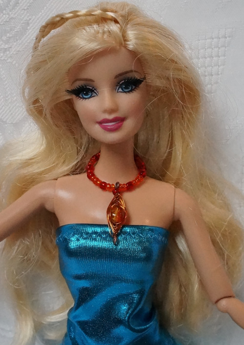 Šperk pro Barbie - měděná klariska — foto 3