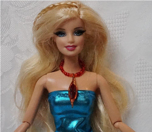 Šperk pro Barbie - měděná klariska — foto 2