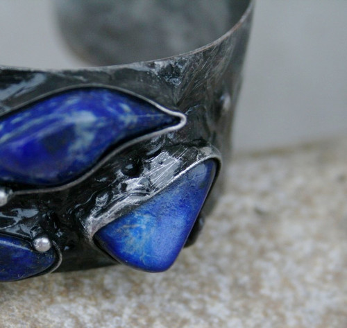 Lapis lazuli náramek — foto 2