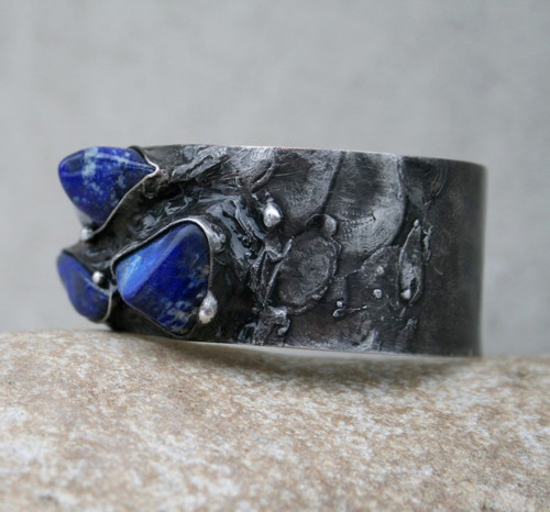 Lapis lazuli náramek — foto 3