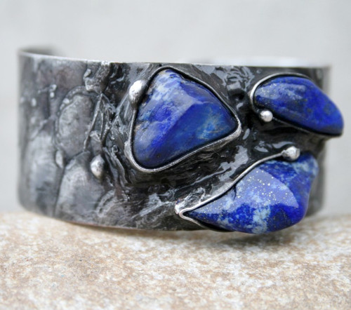 Lapis lazuli náramek — foto 4
