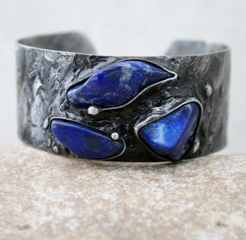 Lapis lazuli náramek — foto 5
