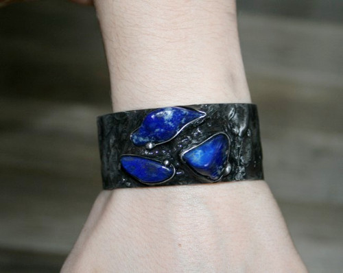 Lapis lazuli náramek — foto 6