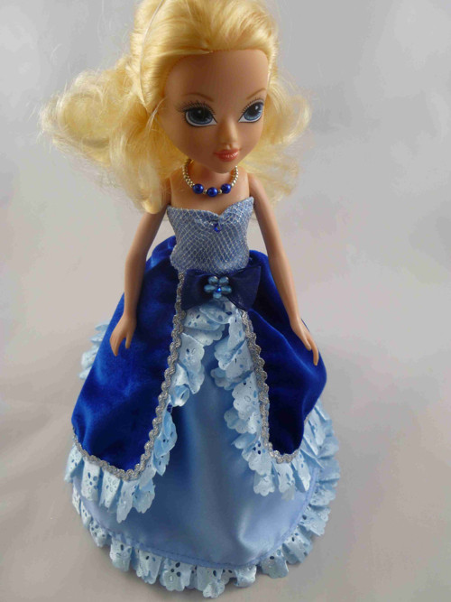 Modré volánky pro Moxie 2 — foto 3