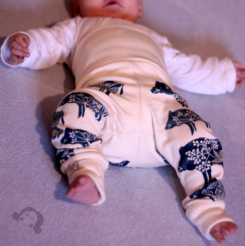 Mimi-legíny s divočáky (vel.6-9m) — foto 3