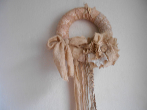 Věneček ve stylu shabby chic — foto 3