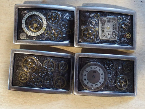 Steampunkový opasek na přání — foto 2