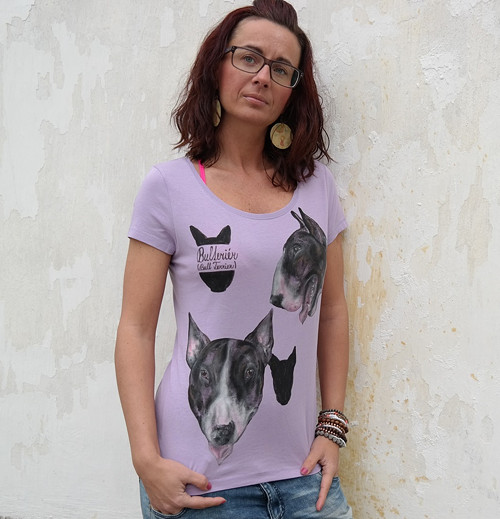 Bulíková, má levandulová.... triko — foto 2