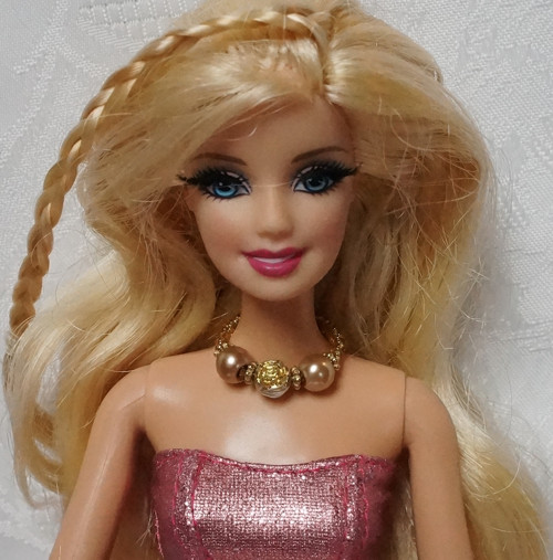 Šperk pro Barbie - s růží — foto 3