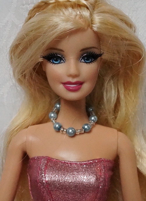 Šperk pro Barbie - modrý — foto 2
