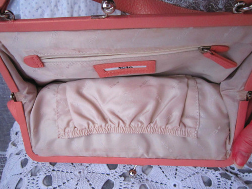 Vintage kabelka powder pink — foto 4