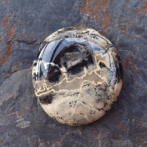 Jaspis , placka 37 x 34mm — foto 2