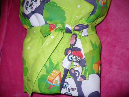 Zavinovačka pro panenku - vzor panda — foto 3