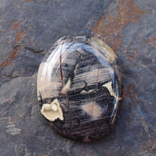 Jaspis , placka 40 x 32mm — foto 2