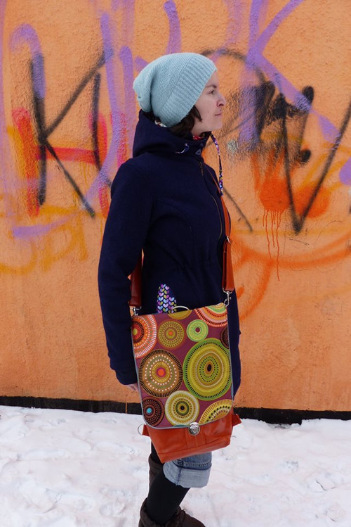 Backbag taška 3v1 Rezavé mandaly — foto 2