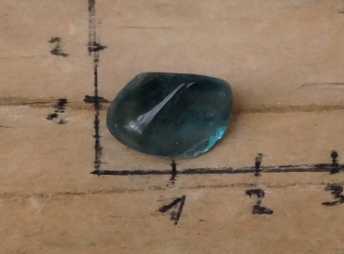 Výběrový modrý fluorit D1667 — foto 3