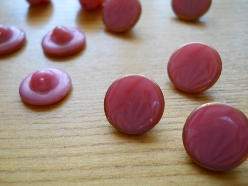 Skleněný knoflík — foto 3