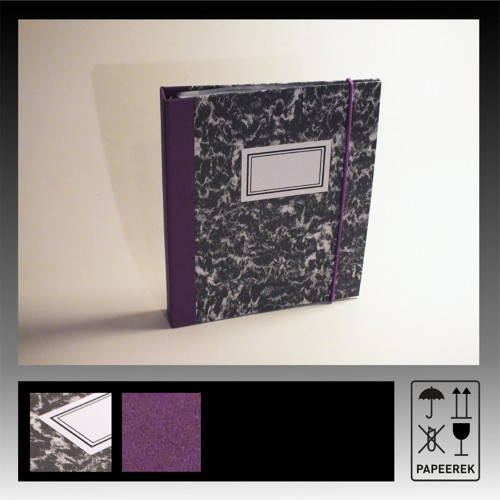 Notes retro fialový A5... — foto 2
