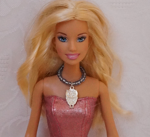 Náhrdelník pro Barbie se sovičkou — foto 3