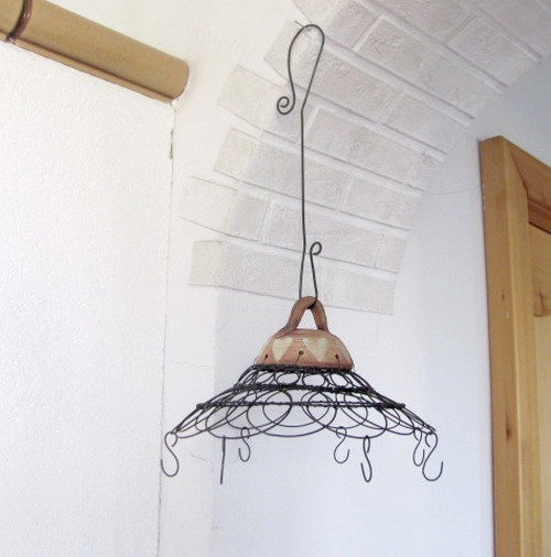 Drátovaný závěs - bylinkáč — foto 2