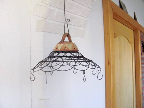 Drátovaný závěs - bylinkáč — foto 3
