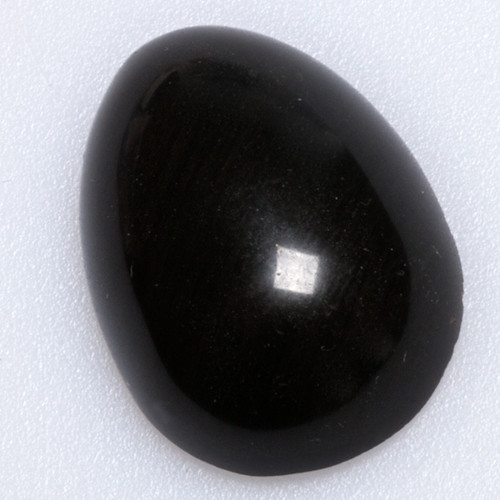 Obsidián- kabošon, 22x30 mm — foto 2