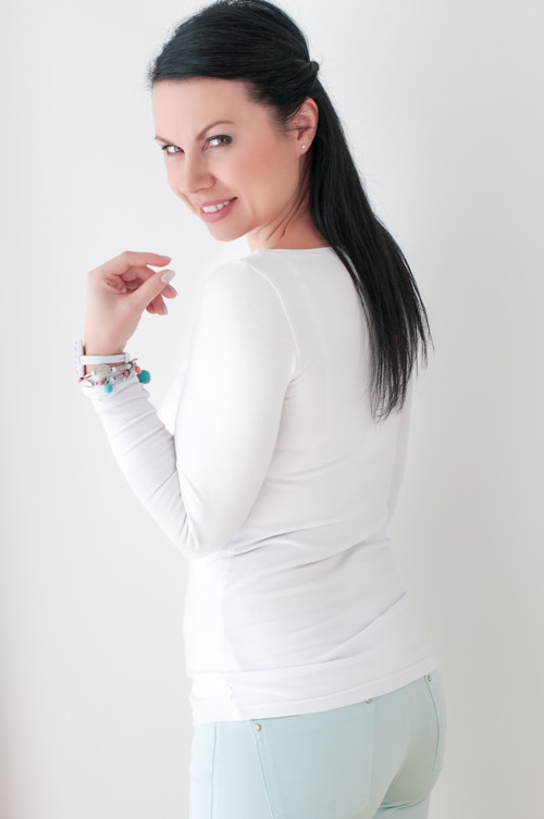 Dámské tričko bílé — foto 3