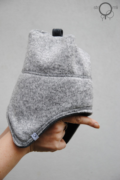 Dětská čepice šedá, 1,5 až 2,5 roků — foto 2