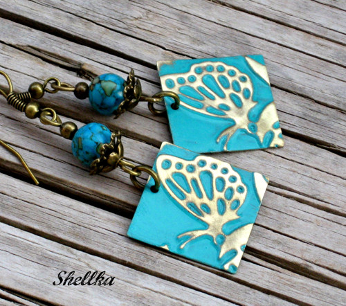 Náušnice ,,BUTTERFLY,, — foto 2