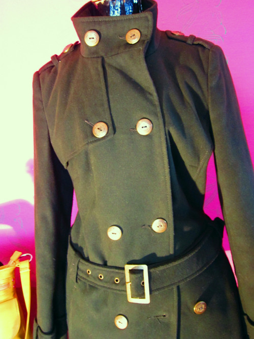 Kabát army look — foto 2