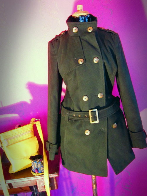 Kabát army look — foto 3