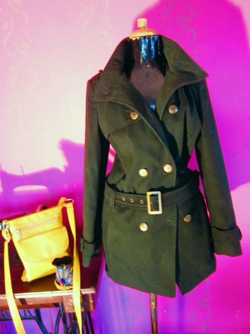 Kabát army look — foto 4