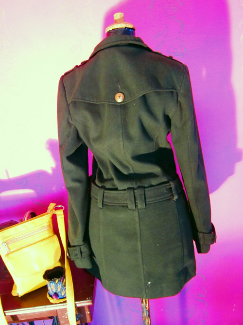 Kabát army look — foto 5