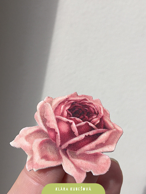 Růže - brož — foto 4