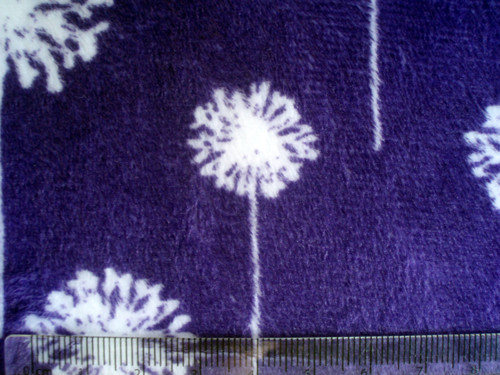 Minky Premier Dandelion Cuddle Amethyst/Snow — foto 3