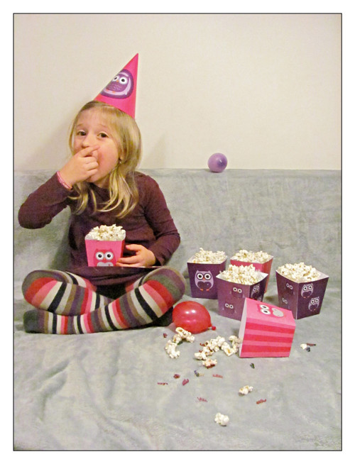 Párty set sovy — foto 2