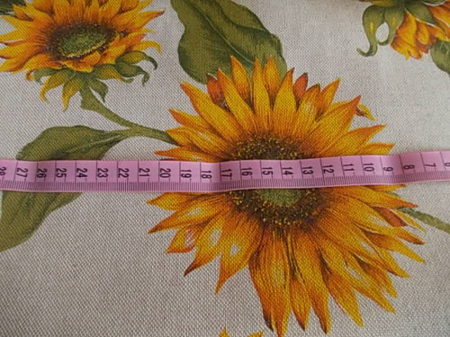 80%BAVLNA 20 %POLYESTER -slunečnice — foto 3