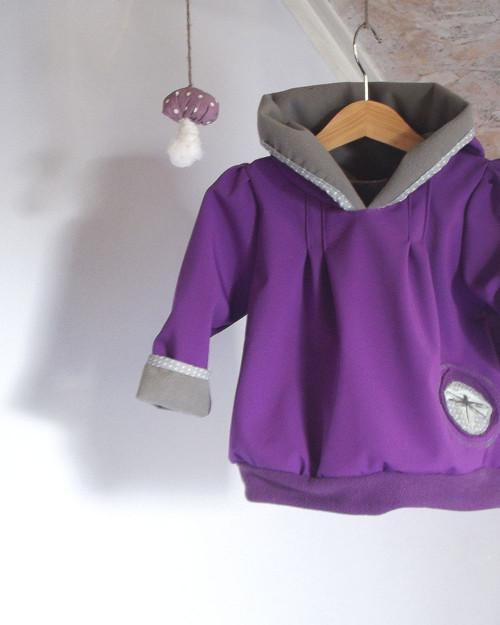 Kabátek / šatičky softshell "Vážka" — foto 5