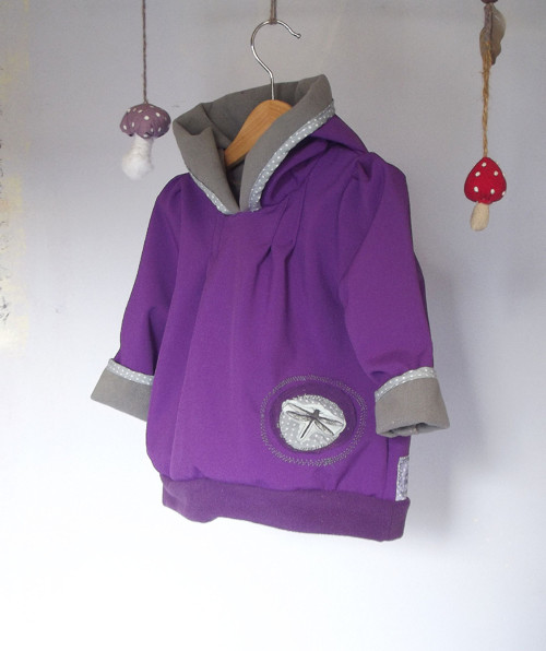 Kabátek / šatičky softshell "Vážka" — foto 6