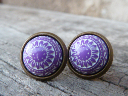 Sommer feeling ... violet mosaic — foto 3