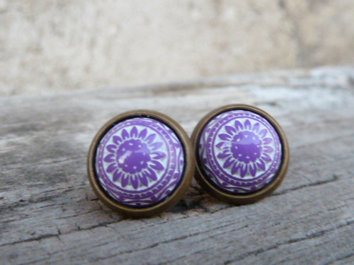 Sommer feeling ... violet mosaic — foto 4
