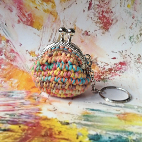 Mini Jannet - háčkovaná minipeněženka — foto 4