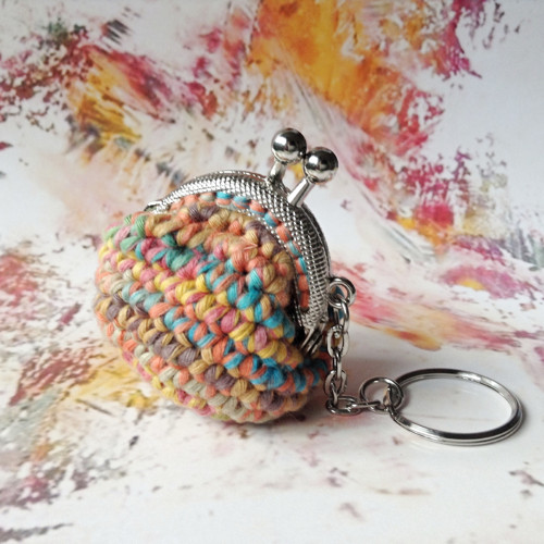 Mini Jannet - háčkovaná minipeněženka — foto 6