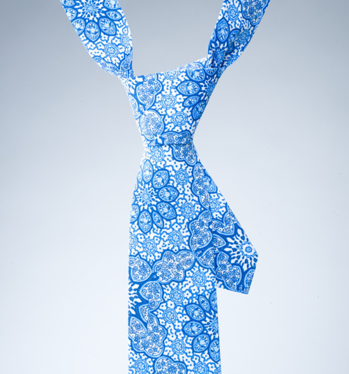 R&Z ties, modro-bílá — foto 4