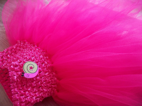Tutu sukýnka- neon pink -1-7let — foto 2