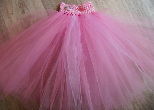 Tutu sukýnka- světle růžová -1-7let — foto 2